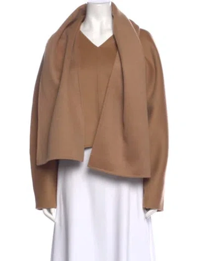 Pre-owned Totême Wool V-neck Sweater In Neutral