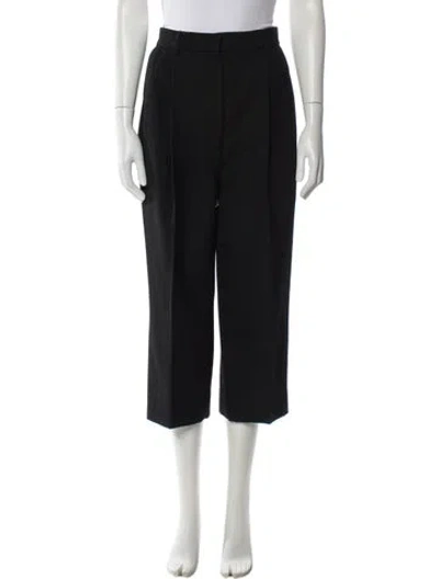 Pre-owned Totême Wool Wide Leg Pants In Blue