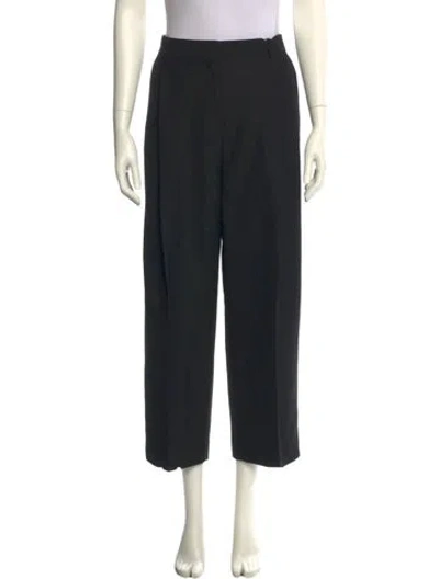 Pre-owned Totême Wool Wide Leg Pants W/ Tags In Black