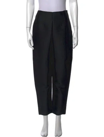 Pre-owned Totême Wool Wide Leg Pants W/ Tags In Black