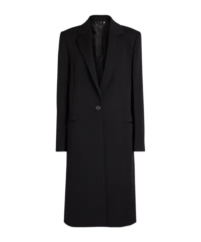 Totême Wool-blend Coat In Black