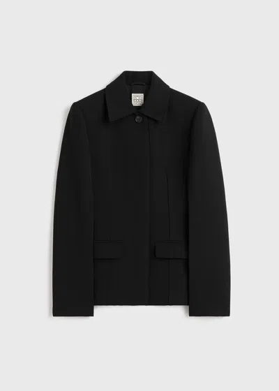 Totême Toteme Wool-blend Jacket In Black