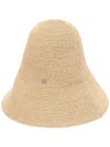 Totême Woven-design Bucket Hat In Nude