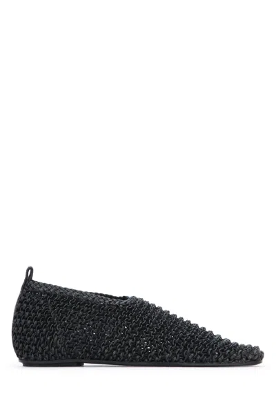 TOTÊME WOVEN LEATHER BALLERINAS