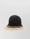 Totême Woven Paper Straw Wide Brim Hat