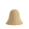 Totême Sun Hat Wide Brim Straw Design Lightweight In Neutral