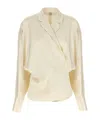 Totême Wrap-style Shirt In Neutral