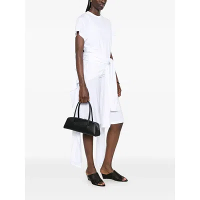 Totême Wrap-waist Pleated Shorts In White