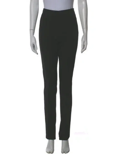 Pre-owned Totême Zalana Straight Leg Pants In Gray