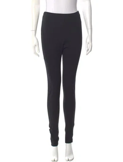 Pre-owned Totême Zip Leggings Skinny Leg Pants In Gray