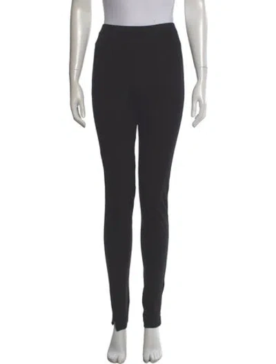 Pre-owned Totême Zip Leggings Skinny Leg Pants In Gray