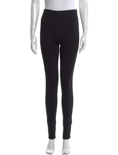 Pre-owned Totême Zip Leggings Skinny Leg Pants W/ Tags In Black