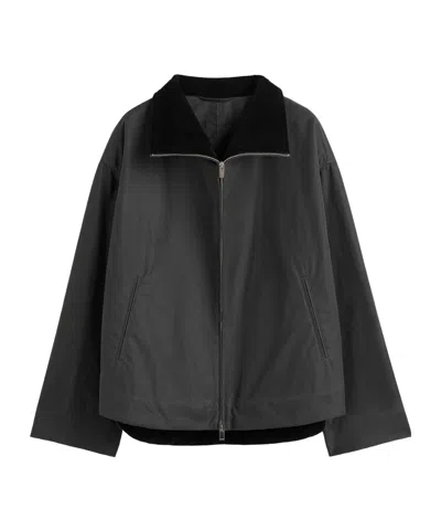 TOTÊME TOTÊME LONG SLEEVED CORDUROY-COLLAR JACKET