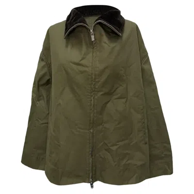 Pre-owned Totême Zipped Country Jacket In Green