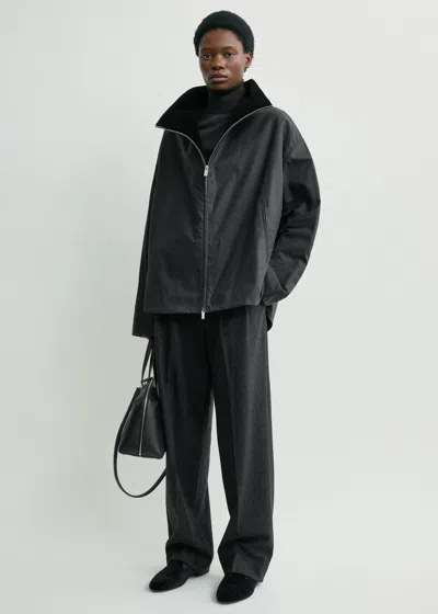Totême Zipped Country Jacket Washed Black