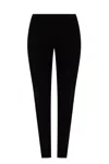 Totême Toteme Zipped Leggings In Black
