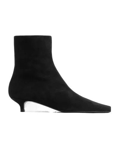 TOTÊME ZIPPERED ANKLE BOOTS