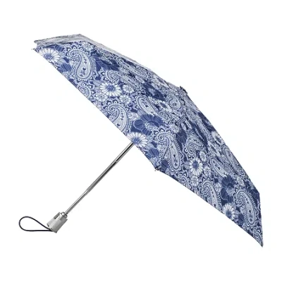 Totes 50cm Auto Close Umbrella In Blue