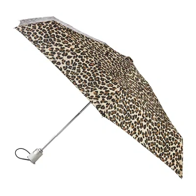 Totes 50cm Auto Open Close Umbrella In Animal Print