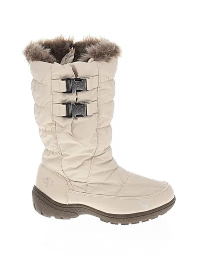 Pre-owned Totes Boots In Ivory