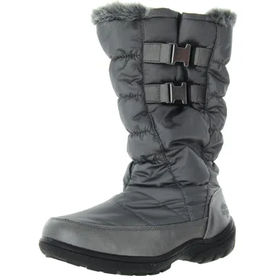 Totes Bunny Womens Faux Fur Lined Faux Fur Winter & Snow Boots