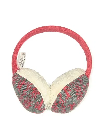 Pre-owned Totes Ear Muffs In Red
