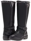 Totes Esther Womens Cold Weather Pull On Winter & Snow Boots In Black