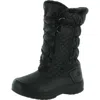 Totes Jami Womens Faux Fur Lined Mid-calf Winter & Snow Boots In Animal Print