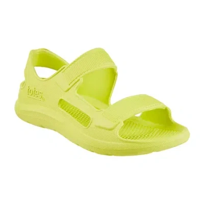 Totes Little & Big Kid Unisex Everywhere Sport Slide Sandals In Yellow
