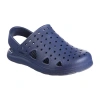 Totes Little & Big Kid Unisex Splash & Play Clog Slide Sandals In Blue