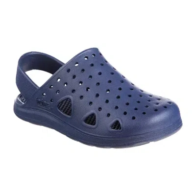 Totes Little & Big Kid Unisex Splash & Play Clog Slide Sandals In Blue