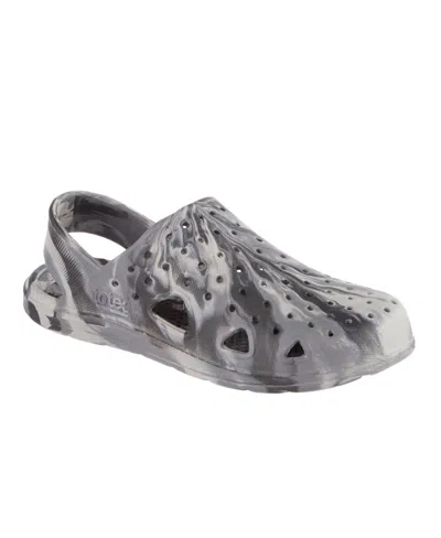 Totes Little And Big Kids Lightweight Sol Bounce Splash And Play Clogs In Gray Multi