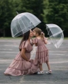 Totes Matching Mommy Me Clear Bubble Umbrellas In Clear Bubble