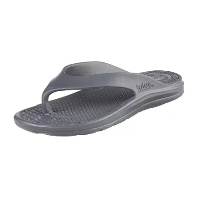 Totes Mens Ara Thong Slide Sandals In Gray