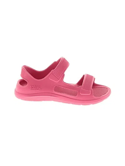Pre-owned Totes Sandals In Pink