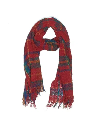 Pre-owned Totes Scarf In Red