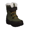 Totes Toddler Boys Lil Gordon Waterproof Insulated Flat Heel Winter Boots In Green