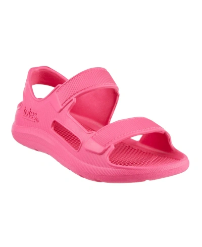 Totes Toddler Kids Everywear Molded Sport Sandals In Azalea