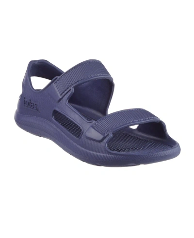 Totes Toddler Kids Everywear Molded Sport Sandals In Navy Blue