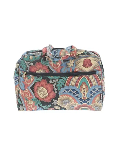 Pre-owned Totes Tote Bags Laptop Bag In Teal