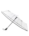 Totes Ultra Clear Umbrella In Black