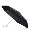 Totes Water Repellent Auto Open Close Folding Umbrella With Sunguard In Black