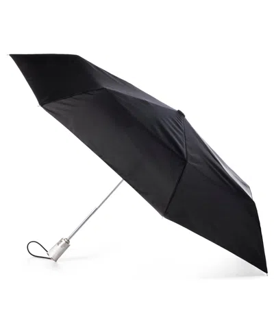 TOTES WATER REPELLENT AUTO OPEN CLOSE FOLDING UMBRELLA WITH SUNGUARD