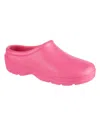 Totes Women's Bailey Molded Clogs With Everywear In Azalea