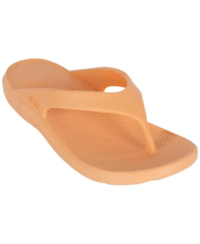 Totes Women's Everywear Ara Thong Sandal In Orange