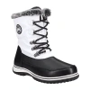 Totes Womens Avery Waterproof Insulated Flat Heel Winter Boots In Black