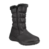 Totes Womens Hailey Waterproof Insulated Flat Heel Winter Boots In Black