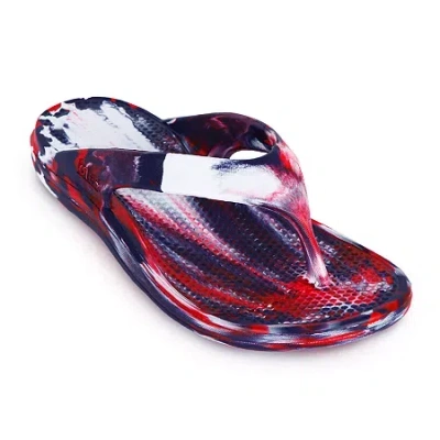 Totes Womens  Flip-flops In Red