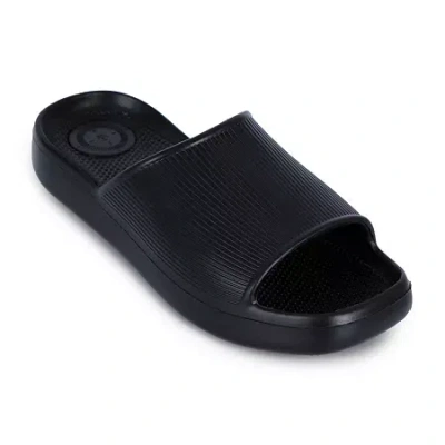 Totes Womens  Slide Sandals In Black