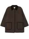 Totême Toteme Coats In Brown